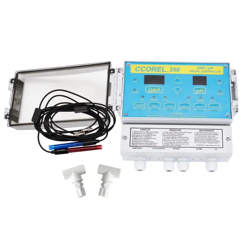 Swimming Pool PH ORP Monitor Automatic Digital Pool Water Quality Controller  